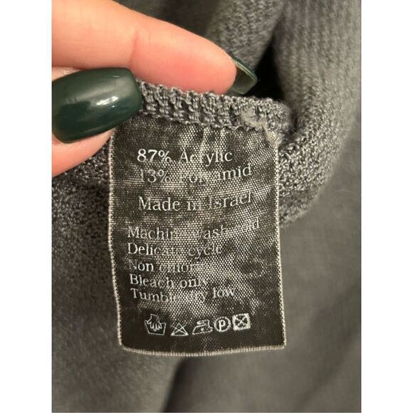 Roni Rabl Vintage Cardigan & Tank 2-piece Set L Gray - Picture 11 of 11